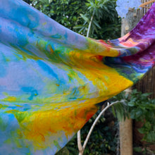Lehua Twilight Sky, Eco~Silk Ring Sling, Long Length, Gold Label, Rainbow Drift, LLG3