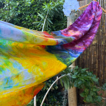 Lehua Twilight Sky, Eco~Silk Ring Sling, Long Length, Gold Label, Rainbow Drift, LLG3