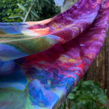 Lehua Twilight Sky, Eco~Silk Ring Sling, Long Length, Gold Label, Rainbow Drift, LLG3