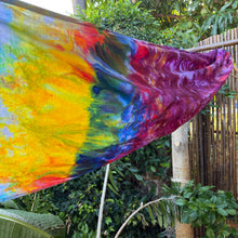 Lehua Twilight Sky, Eco~Silk Ring Sling, Long Length, Gold Label, Rainbow Drift, LLG3