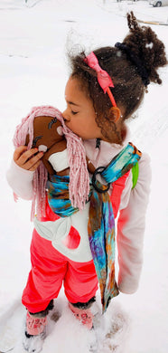 Autumn Joy Custom Doll Sling: Limited-Edition Gold Base Eco-Silk