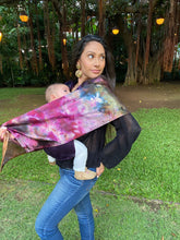 Autumn Elegance Custom Eco-Scarf: Limited-Edition Gold Base Eco-Silk